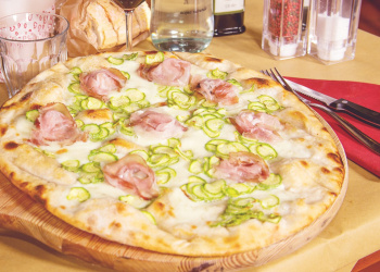 Pizze - Pizza Prosciutto Cotto e Zucchine